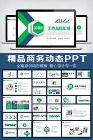 2022年终总结汇报PPT模板