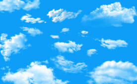 蓝天白云