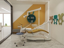 儿童牙医院效果图设计现代风格
