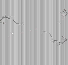 高清分层透明底推拉门打印图