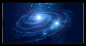 银河装饰大气背景