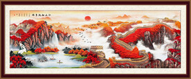 长城风景画