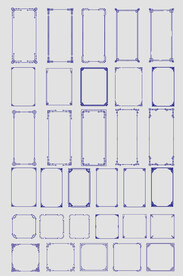 AI矢量中式花纹边框