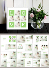 清新梦幻儿童成长相册