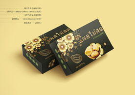 榴莲包装 平面图