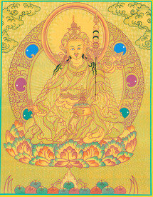 莲花生大士唐卡