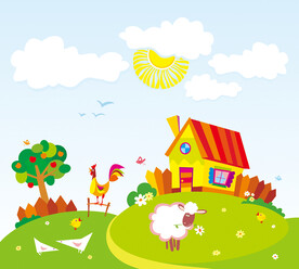 可爱卡通画 儿童画