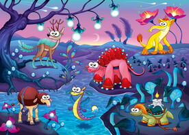 可爱卡通儿童画