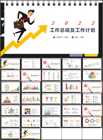 工作总结计划述职报告ppt