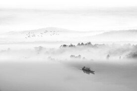 最新中式客厅山水画