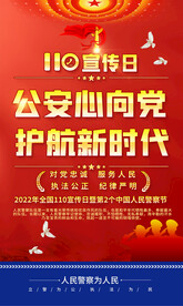 110宣传日海报