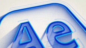 光泽感干净透亮标志动画模板