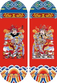 年画门神图片