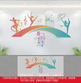 舞蹈文化墙