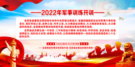 2022年全军开训动员令