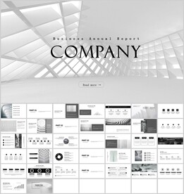 建筑大气ppt模板