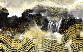 装饰画 线条抽象画