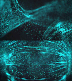 抽象粒子缓慢视频动画