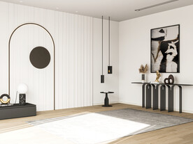 现代背景墙 卧室室内设计摄影墙