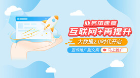 互联网+时代宣传banner.