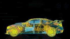 C4D可视化汽车模型