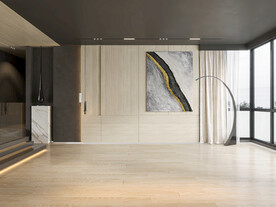 现代客厅背景墙