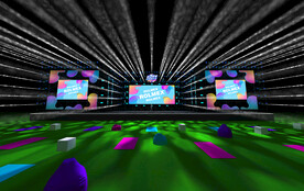 草坪音乐节 晚宴舞台 会议舞台