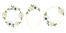 花环图标设计背景