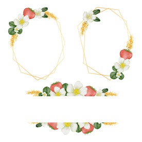 花环图标设计背景