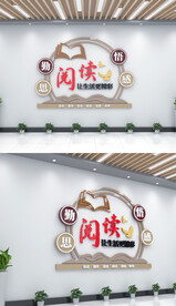 阅读室知识文化墙