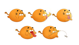 五虎临门插画合集