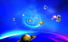 蓝色星空