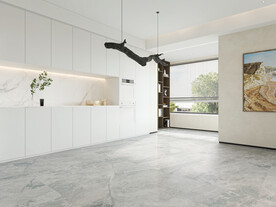 现代极简餐厅场景