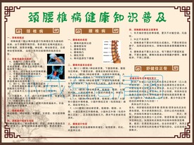 颈腰椎病健康知识