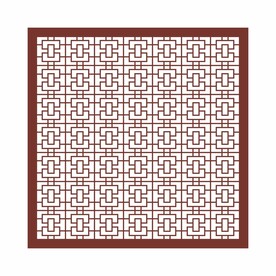 中式矢量雕花花纹