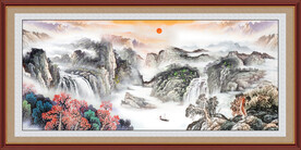 国画山水
