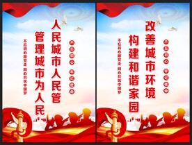 城市管理海报