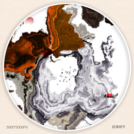 水墨禅意装饰画