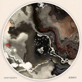 玄关水墨装饰画