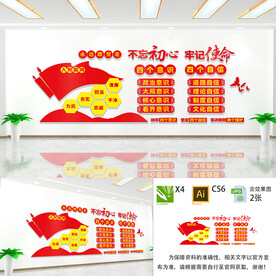 四个自信文化墙