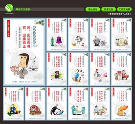 廉政展板
