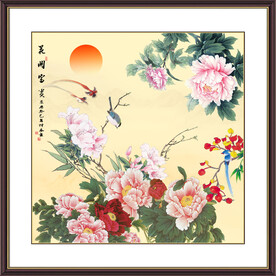 富贵花开牡丹图