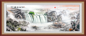 国画山水画