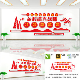 乡村振兴文化墙