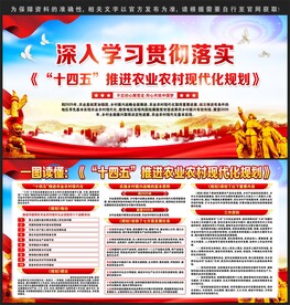 十四五推进农业农村现代化规划