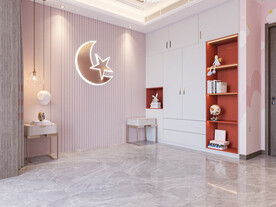 儿童卧室场景3D空景