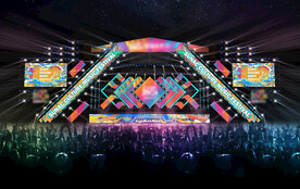 音乐节舞台 舞台效果 舞美效果