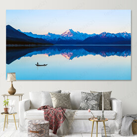 现代简约山水意境风景装饰画