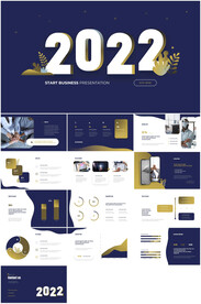 2022工作汇报动态ppt模板