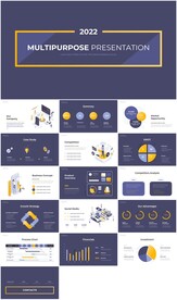 2022工作汇报动态ppt模板